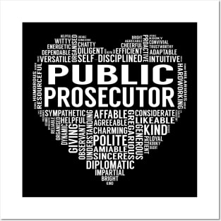 Public Prosecutor Heart Posters and Art